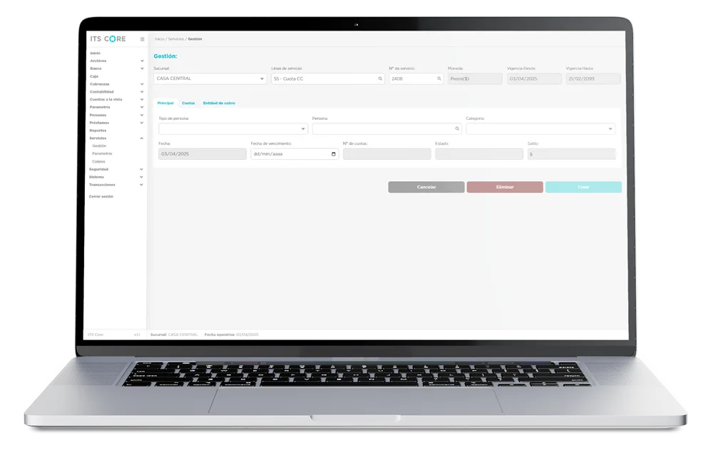 ITS Core - Servicios